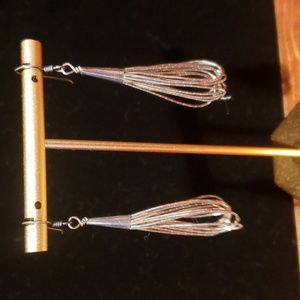 "LIQUID SILVER" Earrings